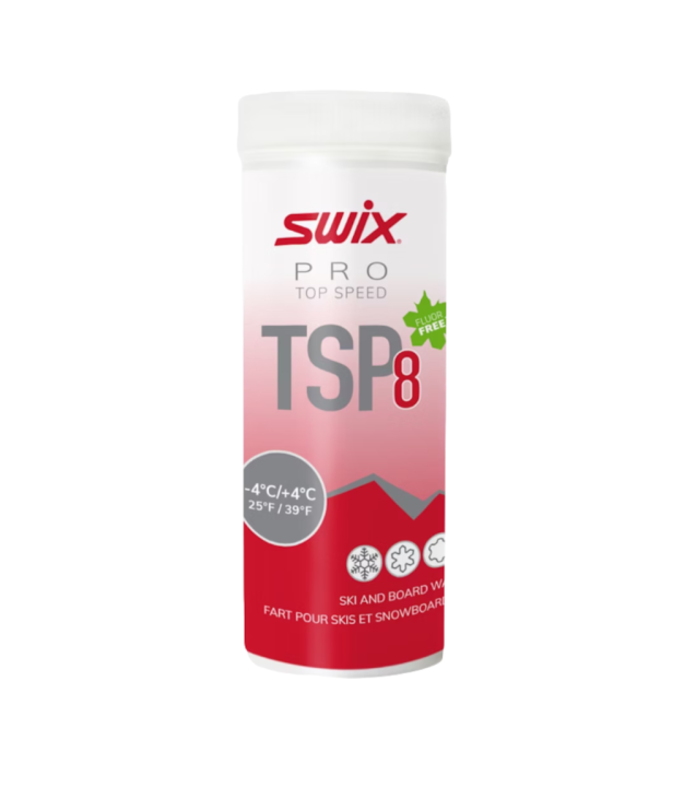 Swix TSP8 Red, -4°C/+4°C, 40g