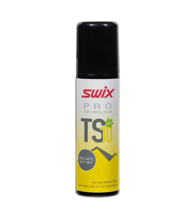 Swix TS10 Liq. Yellow, +2°C/+10°C, 50ml