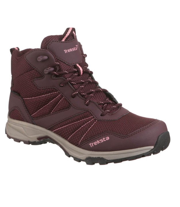 Treksta Diamond/Star 103 Lace Mid GTX Women's Boots, burgundy