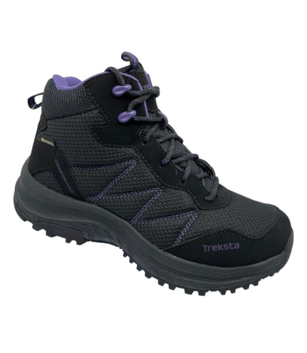 Treksta Grimsta Mid GTX Women's Boots, Black/Violet