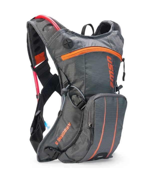 USWE Airborne 3L MTB Hydration Pack, Black