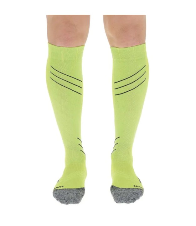 UYN Ski Race Shape Men's Socks, Lime