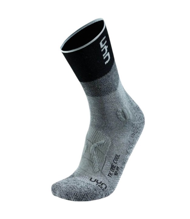 UYN Trekking One Cool Men's Socks, Grey/Black