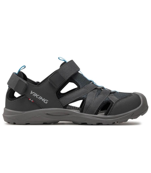 Viking Adventure Women's Sandals, Charcoal/Blue