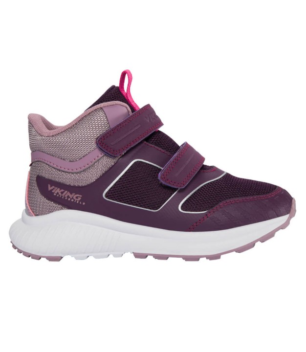 Viking Aery Mid WP 2V Kids Shoes, Purple