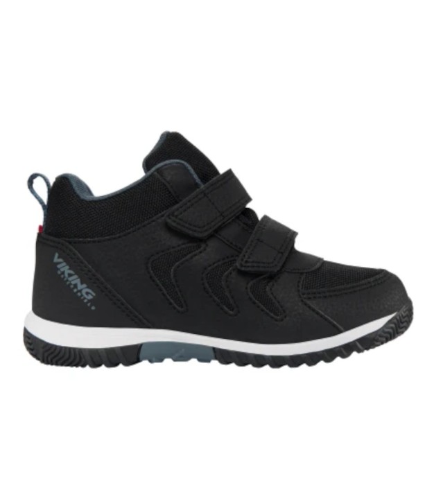 Viking Brisk Mid WP 2V Kids Shoes, Black