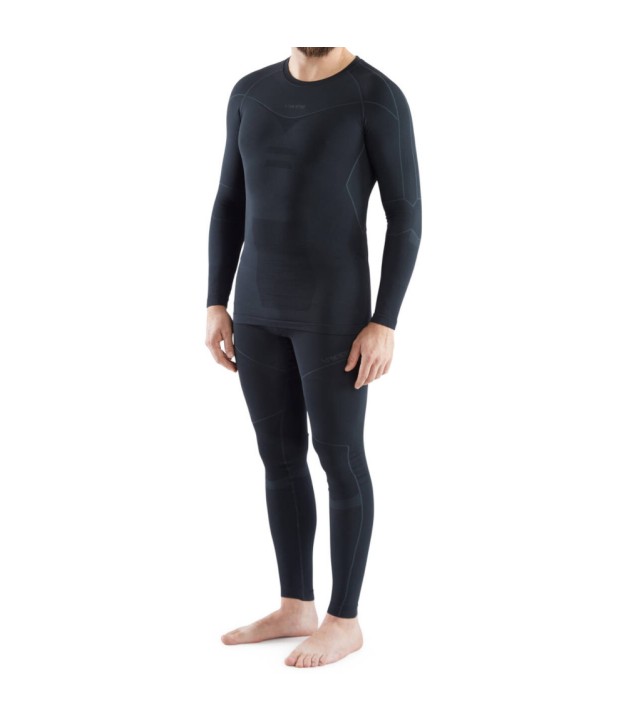 Viking Gary Bamboo Men's Base Layer Set, Black