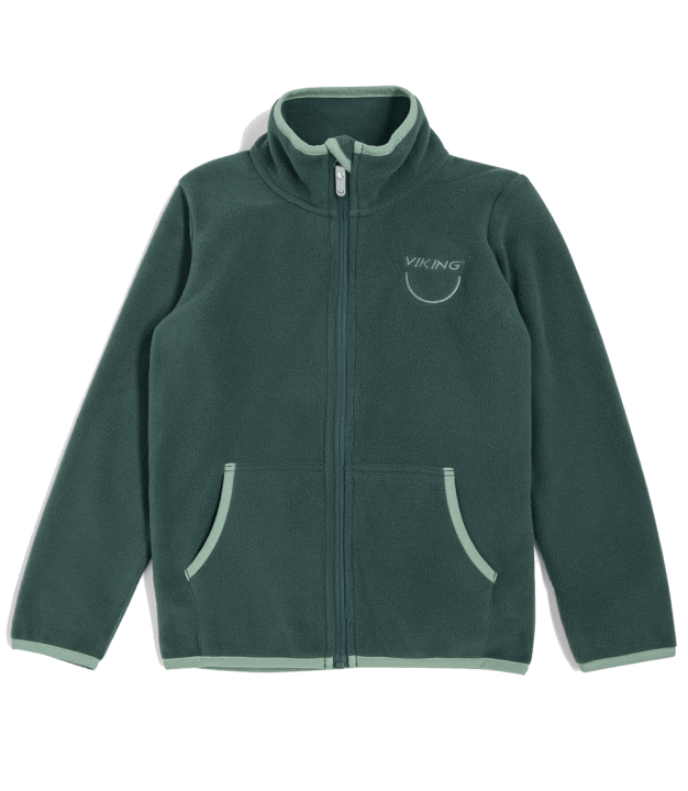 Viking Kids Playtime Fleece Jacket, dark green