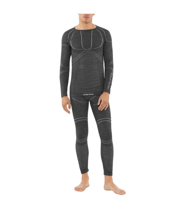 Viking Lan Pro Men's Base Layer Set, Grey