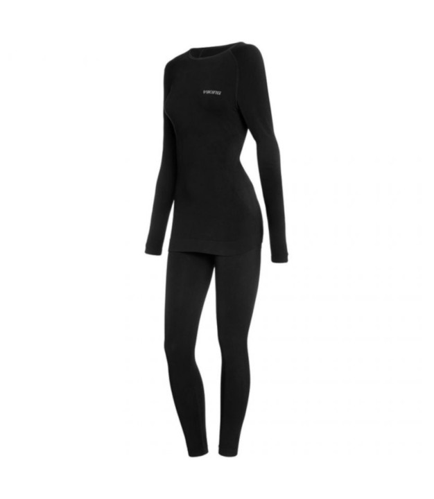 Viking Ritra Women's Base Layer Set, Black