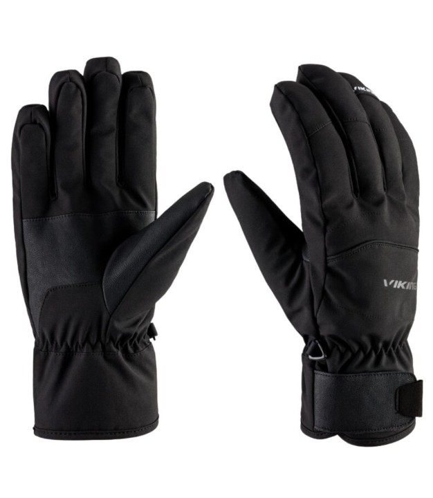 Viking Solven Men's Ski Gloves, Black