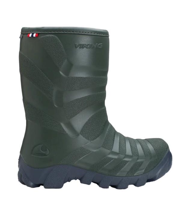 Viking Ultra 2.0 Kid's Classic Thermo Boot, Mossgreen Grey