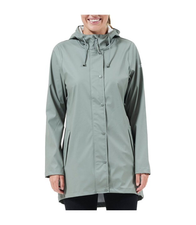 Weather Report Petra Women's Rain Jacket, Agave Green