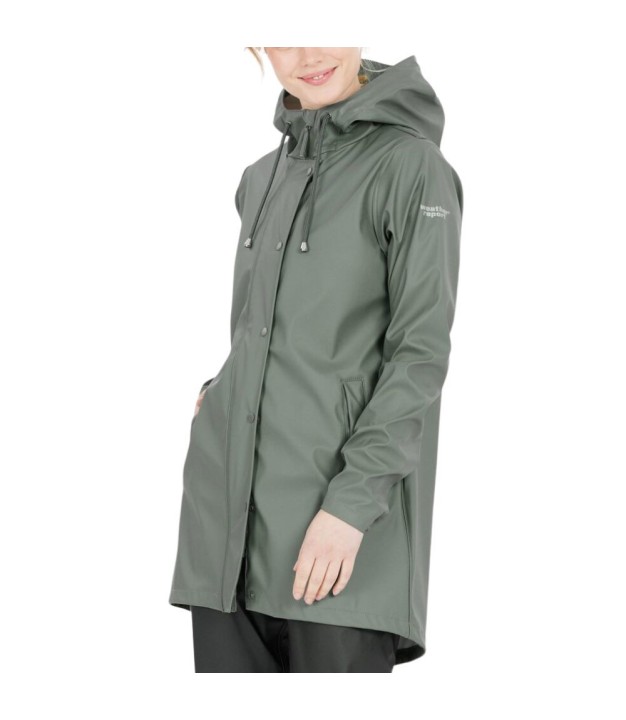 Weather Report Petra Women's Rain Jacket, Balsam Green