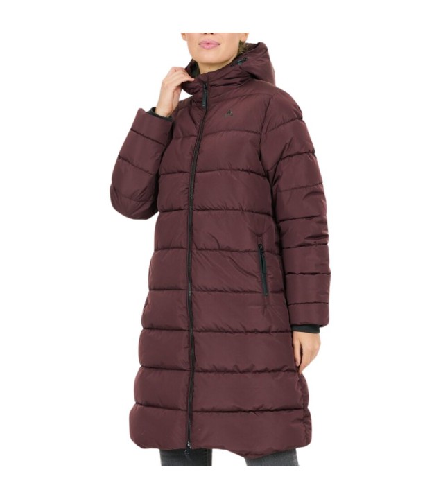 Whistler Amaret Women's Long Puffer Jacket, Fudge