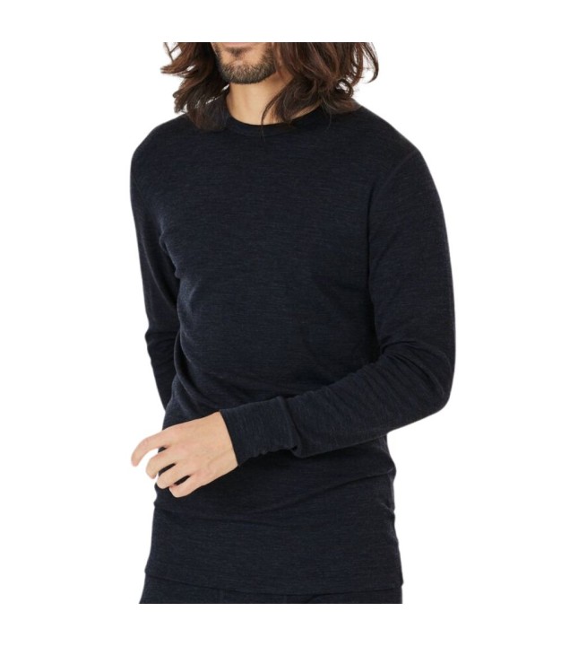 Whistler Cerro Men's Merino Wool Baselayer Tee, Navy Blazer