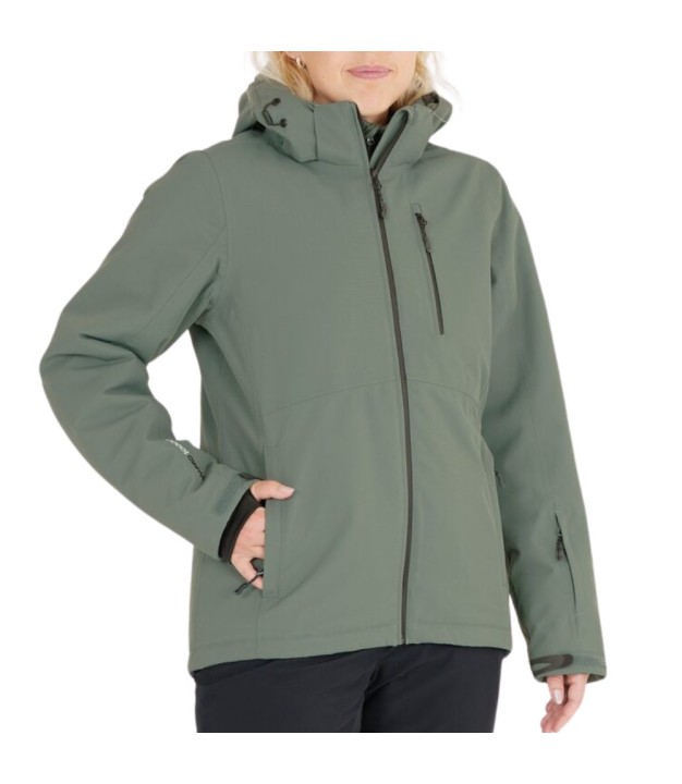 Whistler Drizzle Women's Ski Jacket W-Pro, Balsam Green