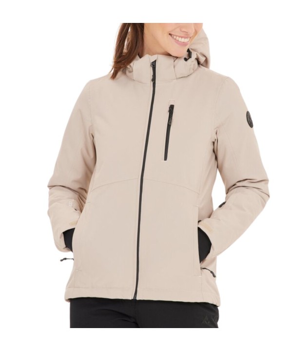 Whistler Drizzle Women's Ski Jacket W-Pro, Simply Taupe