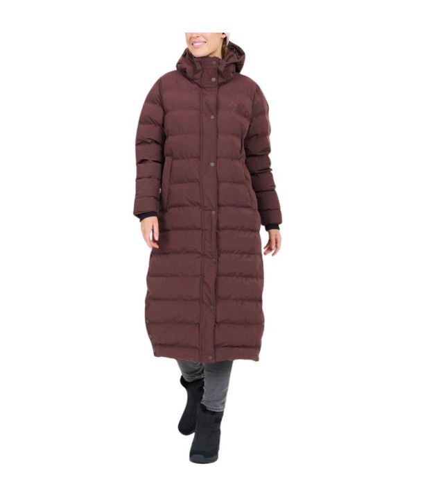 Whistler Joana Women's Long Puffer Jacket, Fudge