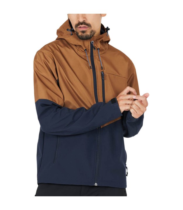 Whistler Rodney Men's Softshell Jacket W-PRO 8000, Rubber