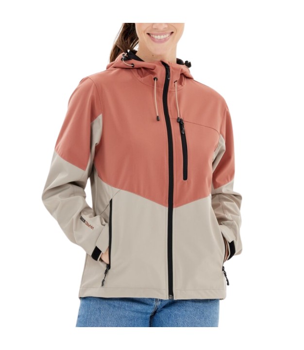 Whistler Rosea Women's Softshell Jacket, Cedar Wood