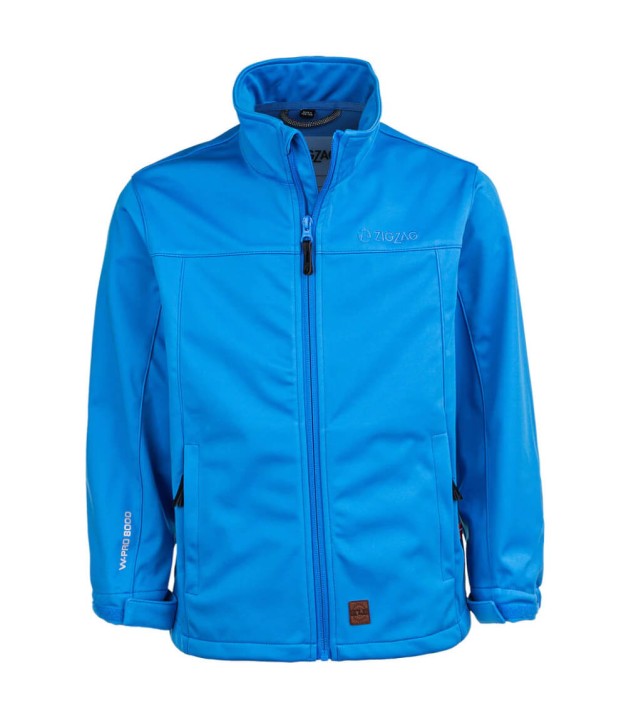 ZigZag Anakin Kids Softshell Jacket, French Blue