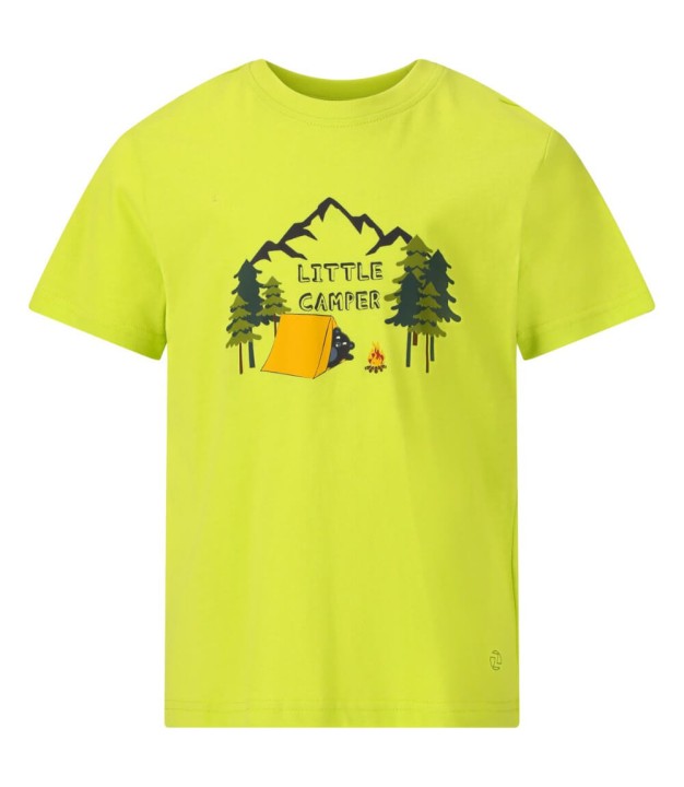 ZigZag Barkos SS Kids T-shirt, Yellow