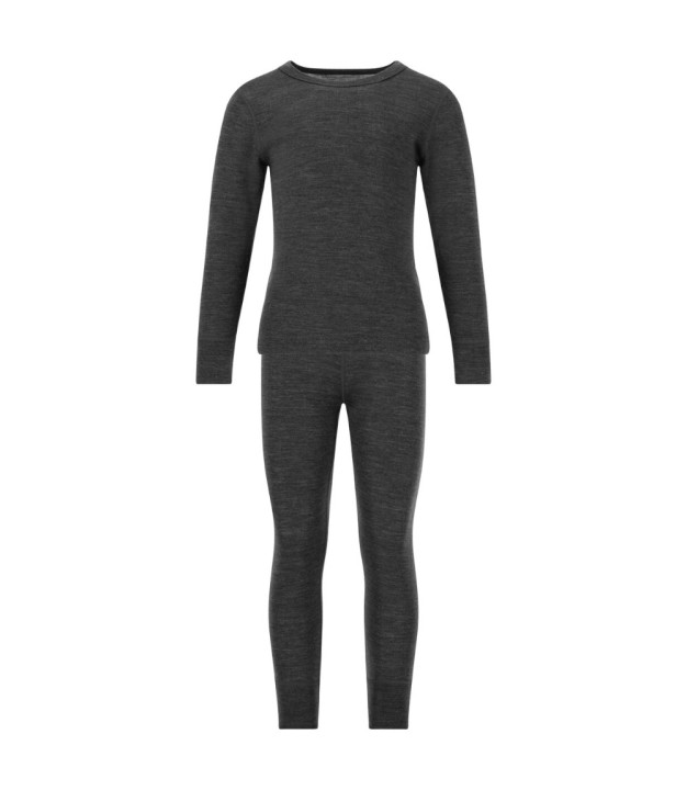 ZigZag Beta Kids Baselayer Set, Black