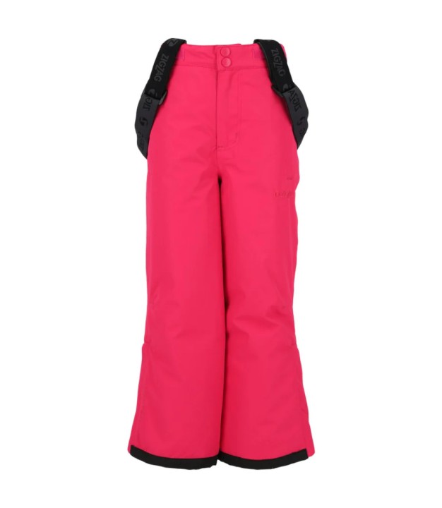 ZigZag Soho Kids Ski Pant W-PRO 10000, Raspberry