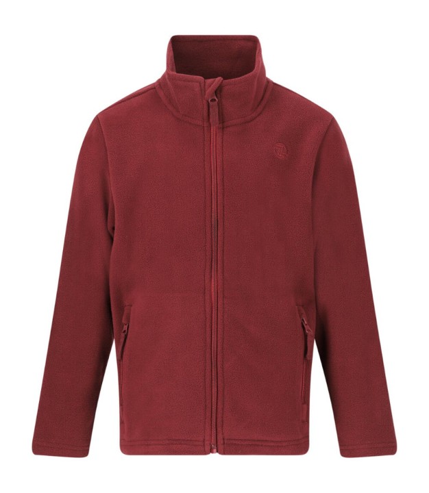 ZigZag Zap Kids Fleece Jacket, Red