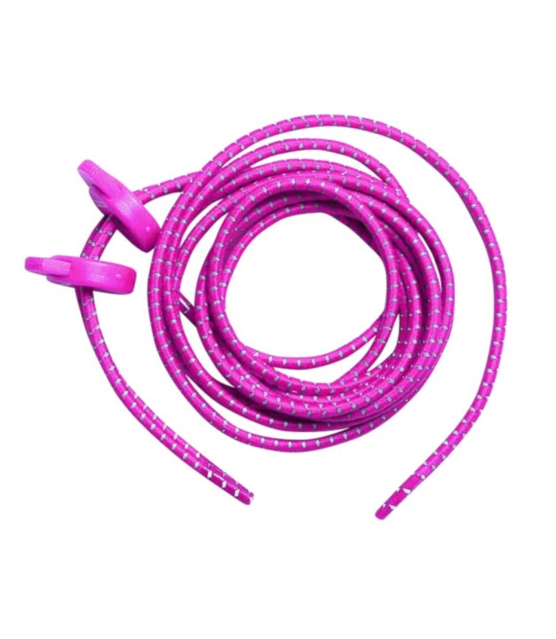 Zone3 Elastic Shoe Laces For Fast Transitions, Pink