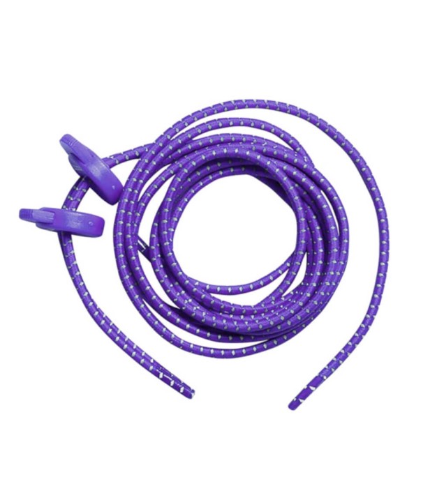 Zone3 Elastic Shoe Laces For Fast Transitions, Purple