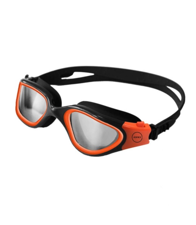 Zone3 Vapour Swim Goggles, Photochromatic, Black/Orange