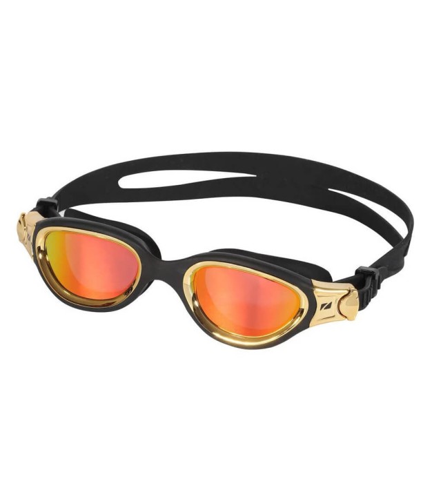 Zone3 Venator-X Swim Goggles, Polarised, Black/Metalic Gold