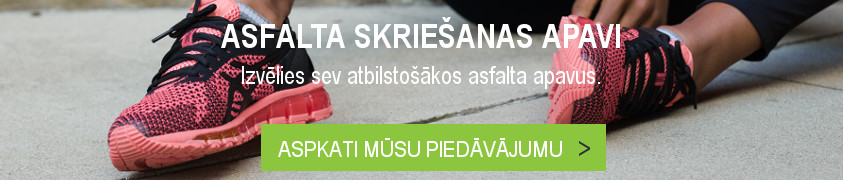 Asflata skriešanas apavi