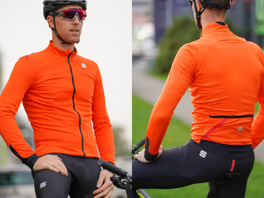 Fiandre light Norain jacket orange