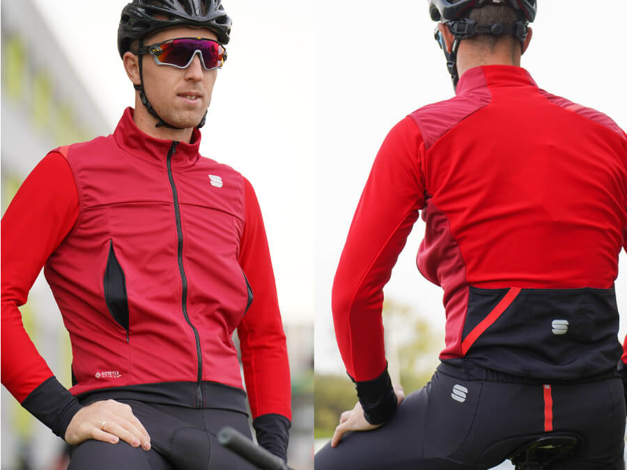 Fiandre Strato Wind jacket red